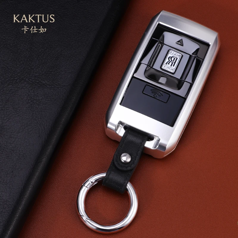 Car Key Case for Rolls Royce Aluminium alloy protect Cover Cullinan 18 Phantom 21 Ghost car key shell