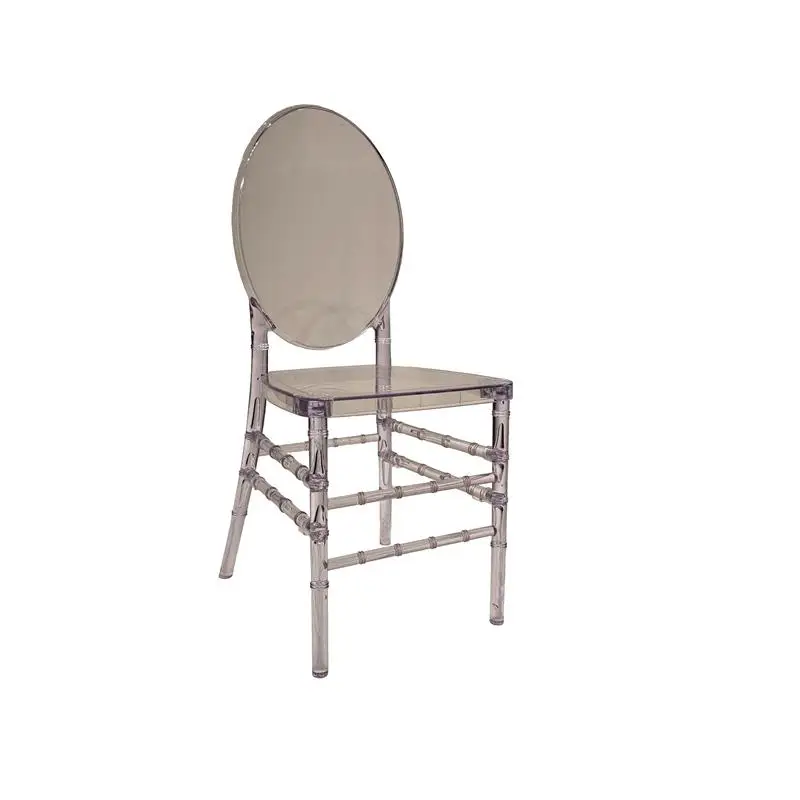 Stackable Transparent Acrylic Event Wedding Furniture Clear Crystal Banquet Louis Ghost Chairs