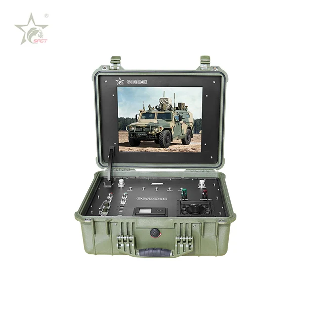Tactical COFDM Wireless Remote Control Station for EOD Robot