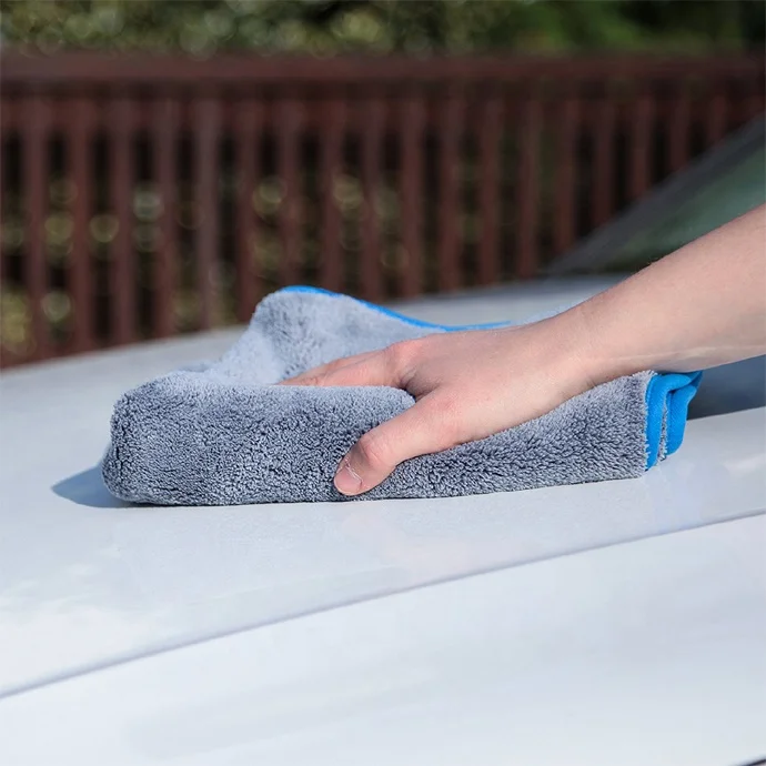 Ultra Thick Microfiber Plush Car Cleaning Towel, Ultra Fine Micro Fleece Towel
