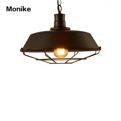 New Product Indoor Cafe Shop Home Decoration E27 Iron Modern LED Pendant Lamp