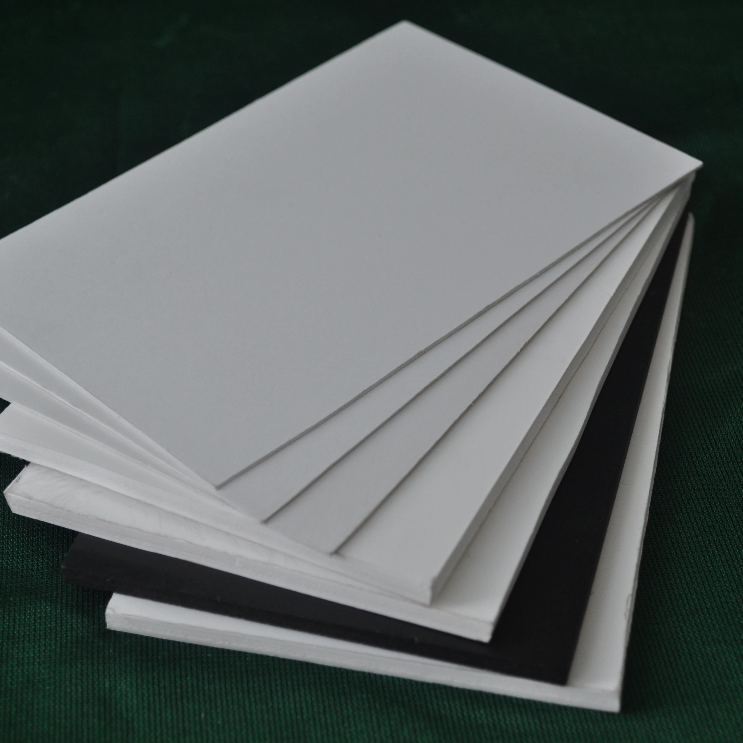 2024 Best sales  Chinese factory   5mm  1220x2440mm  white paper black foam board