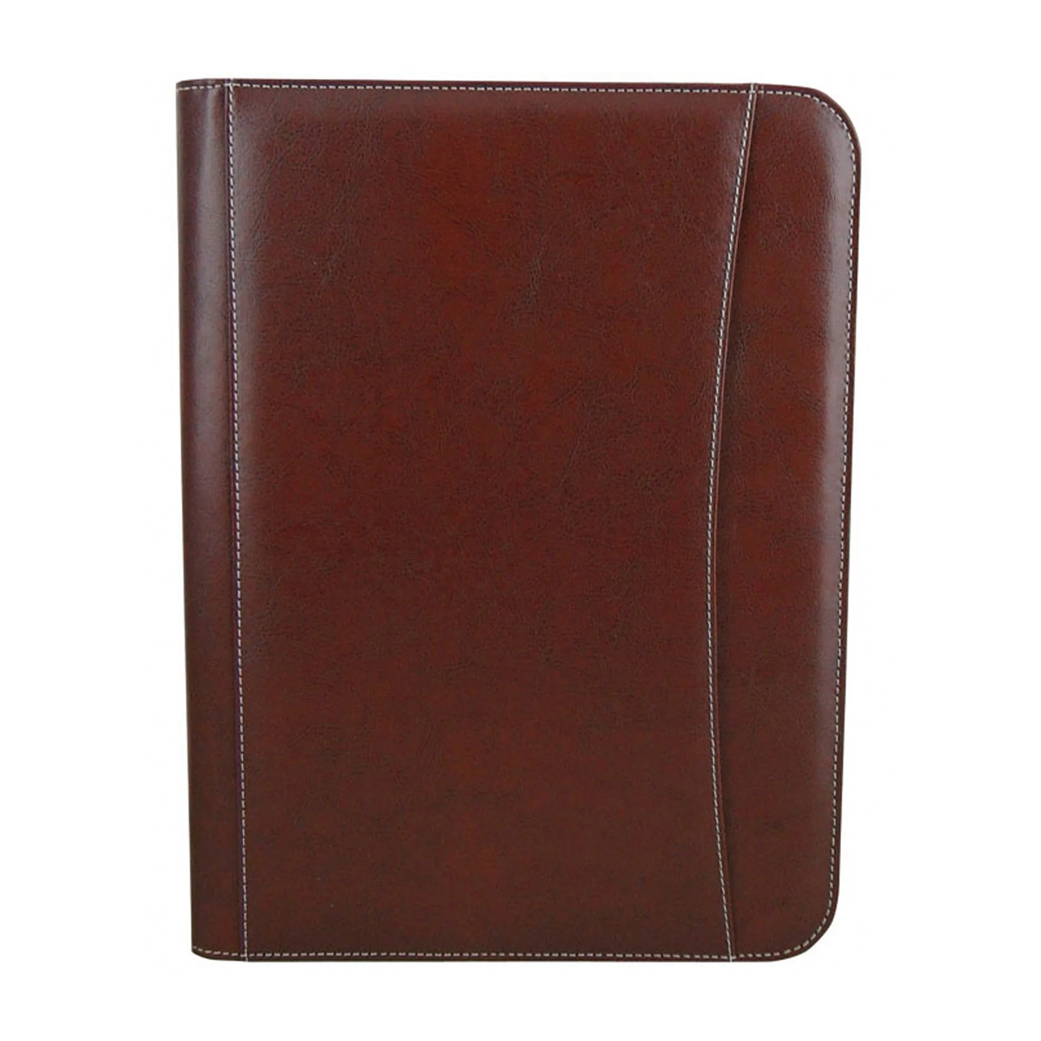 
Customized A4 Size Zip Expanding Leather Portfolio File Folder 