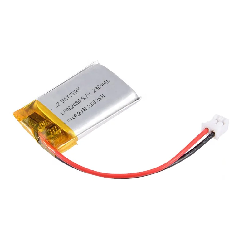 Низкая цена 402035 302535 502030 3,7 v 230mah литий-полимерный аккумулятор lipo li