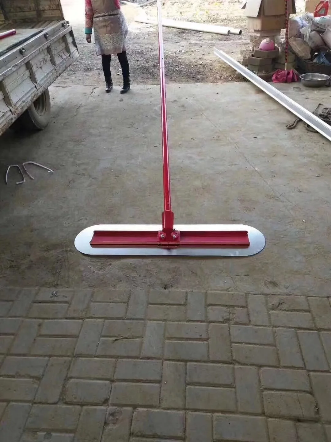 Polyurethane concrete imprinted stamped mat