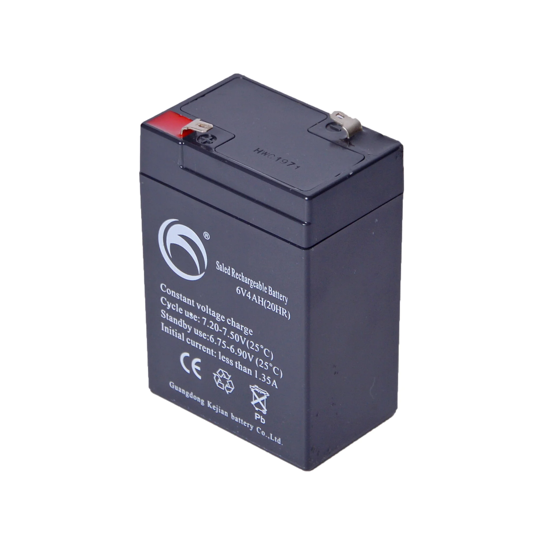 Wholesale OEM/ODM 6V 4AH UPS Prismatic Energy Storage Battery Maintenance-free Sealed Rechargeable AGM Lead Acid Gel Batteries