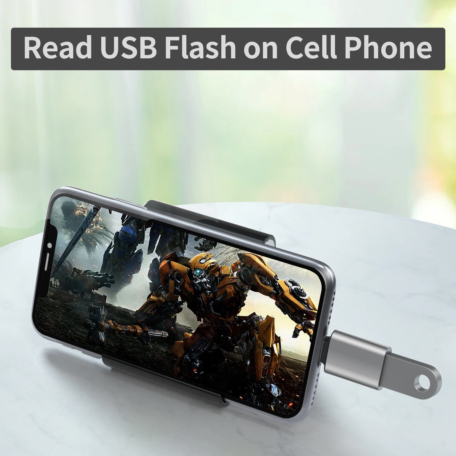 USB 3.0 OTG Adapter for iPhone iPad Card Reader for iOS Devices USB Female to Light ning