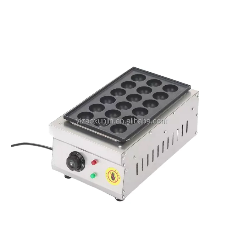 18-Hole Electric Fish Ball Making Machine Chinese Manufacturer Baking Oven