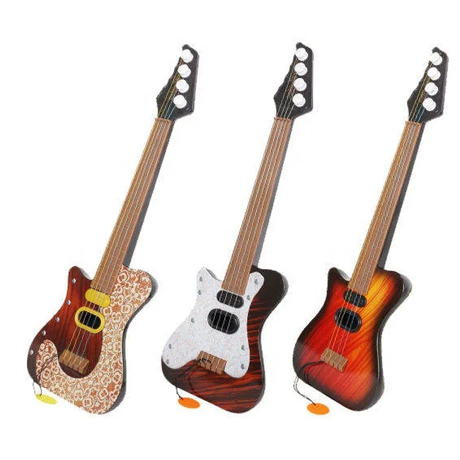 Samtoy 42CM British Style Educational Classic Learning Toys Musical Instrument Rock Guitar Toy For Kids