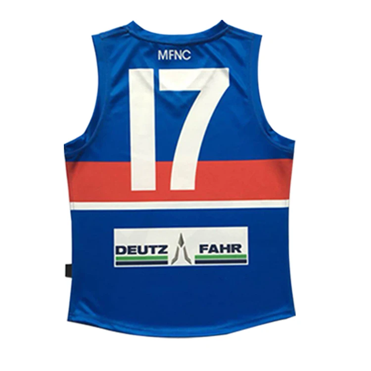 Oem Custom Best Quality Durable Afl Football Jersey Footy Jumper