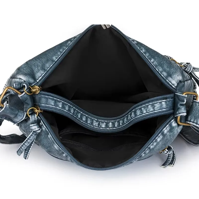 Famous Luxury Designer Womens Messenger Bag High Quality Soft Leather Shoulder Bag Multi Pocket Large Capacity Crossbody Bags