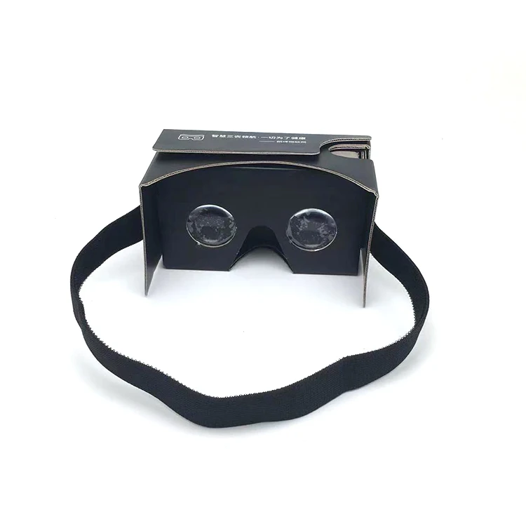  Оптовая продажа картонные очки виртуальной реальности Google cardboard v2 3d-очки с пользовательским