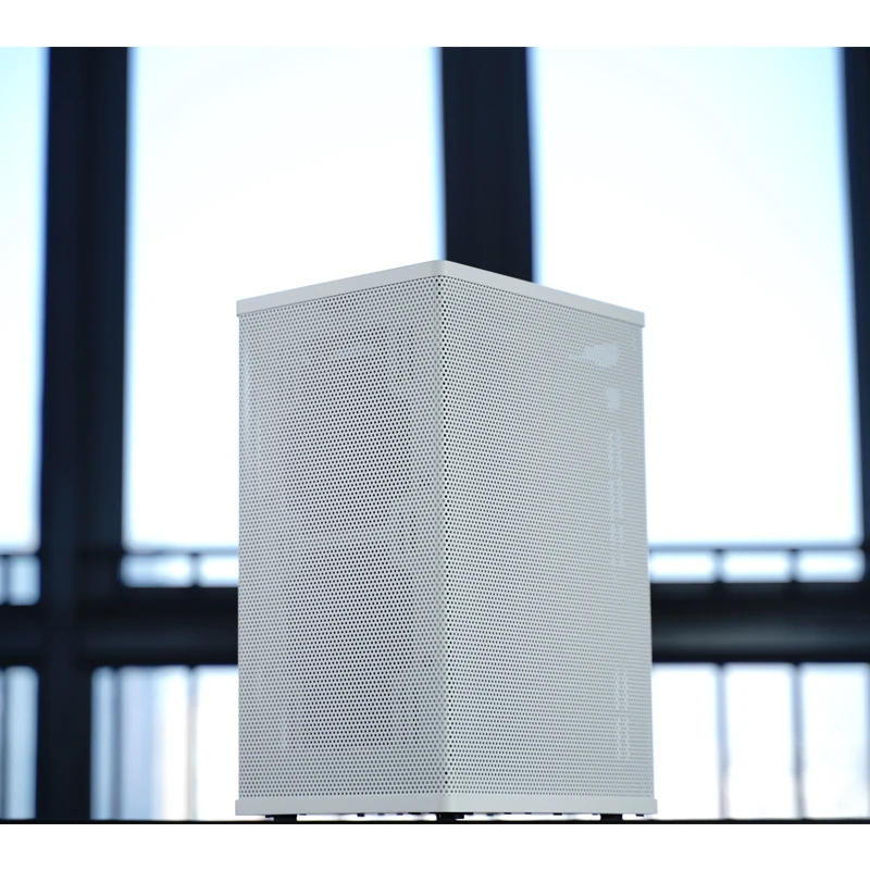 JONSBO VR3 Upright desktop chassis Support 240 280 water-cooled Simple style mini ITX computer case white
