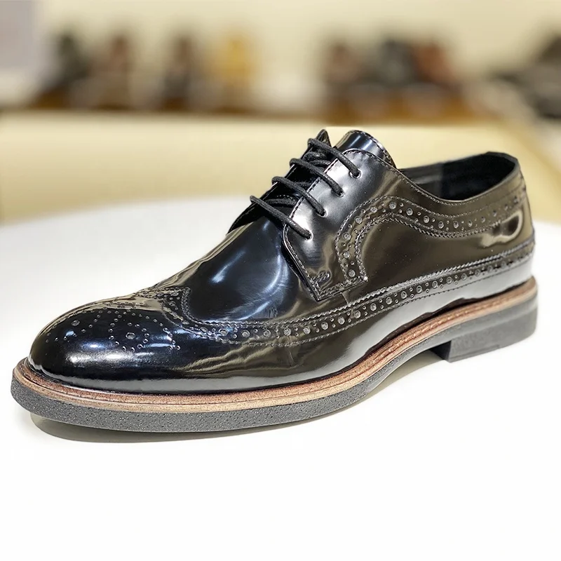 Hot Handmade Selling Wholesale Casual Men Genuine Leather Dress Shoes Formal custom wedding men shoes