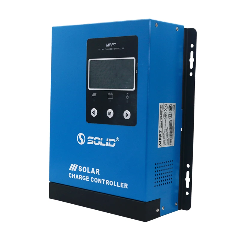 Customized MPPT Solar Charge Controller  12V 24V 36V 48V Auto 30A 40A 50A 60A Solar Panel Charger Regulator With LCD Display
