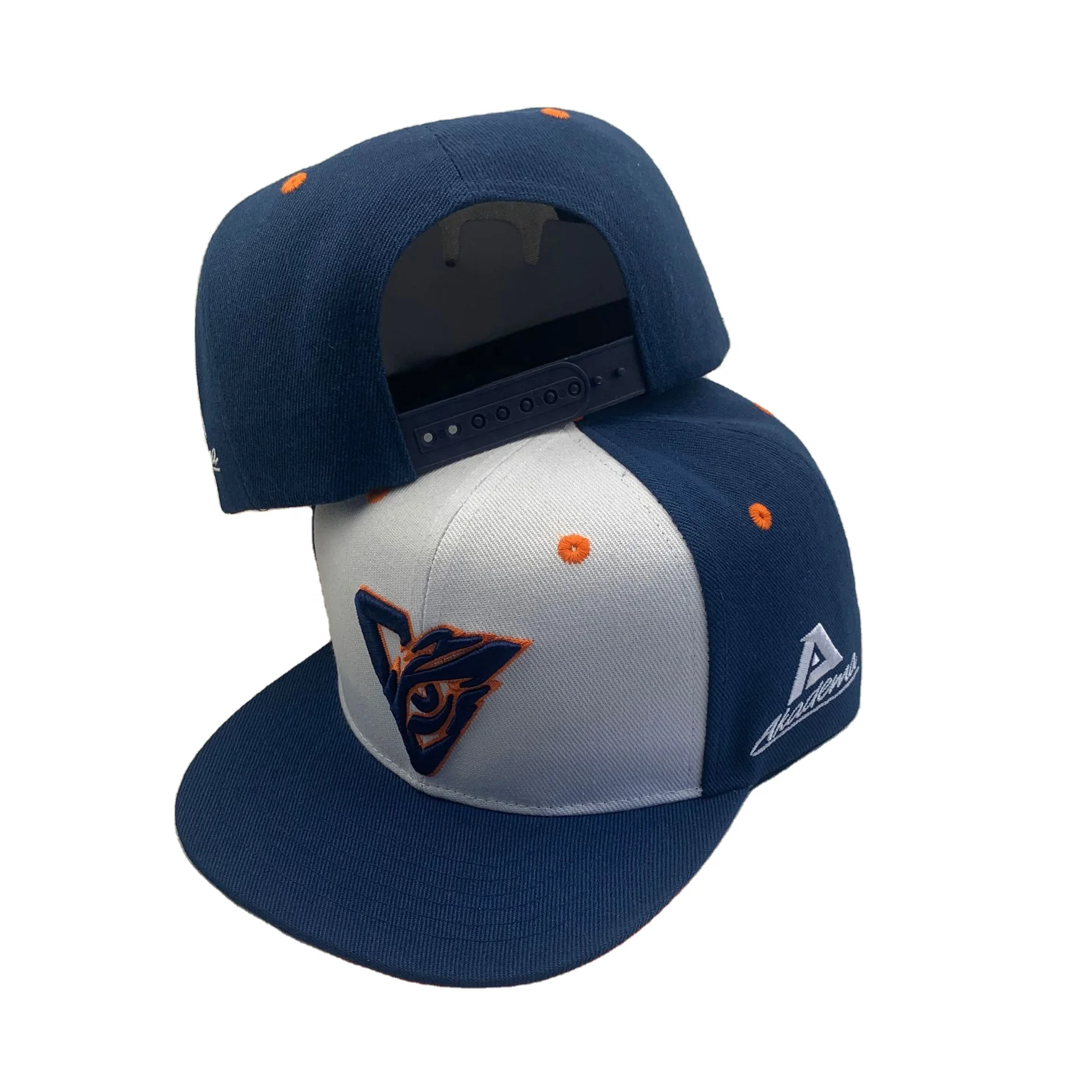 New design gorras custom 3D embroidery flat bill caps hats mens snapback hats in bulk hip hop snapback cap and hat