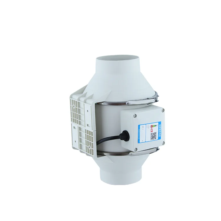 High Speed 3 Inch Diagonal Flow High Temperature Inline Duct Fan Micro Blower Fan