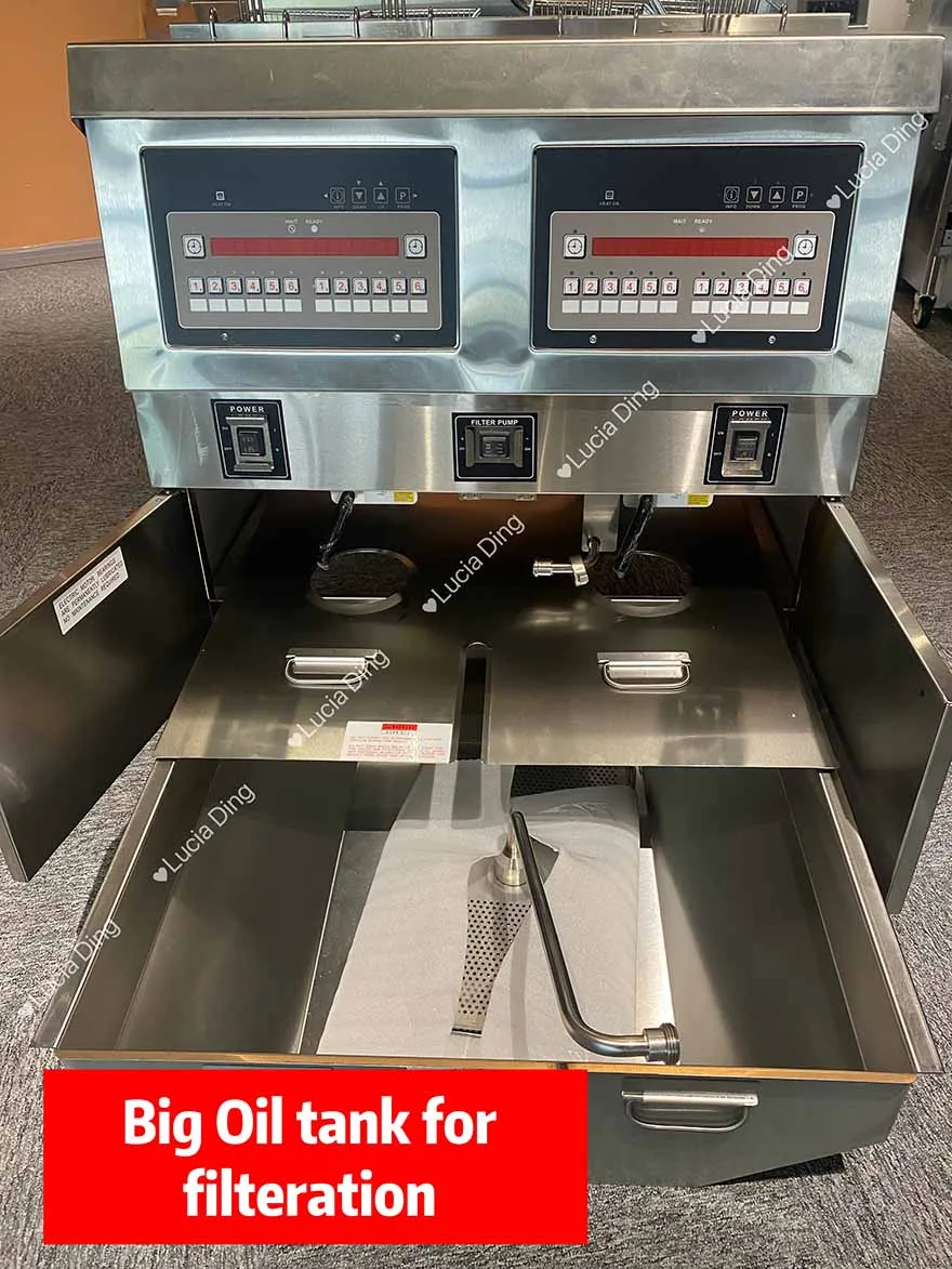 high quality commercial kitchen used mcdonalds deep fryer commercial open fryer