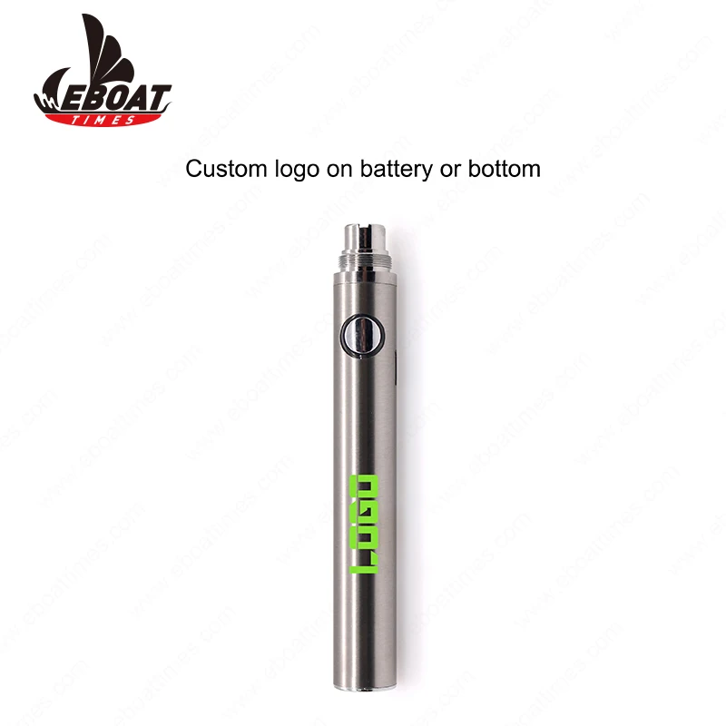 EboatTimes amazon best selling vape pen evod 1100mah  twist evod battery