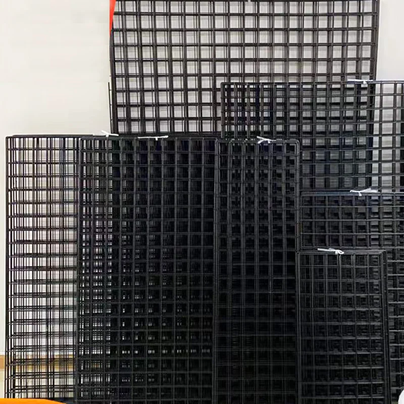 Factory wholesale Hot-Selling black white galvanized welded wire mesh/Welded Wire Mesh Fence Panel