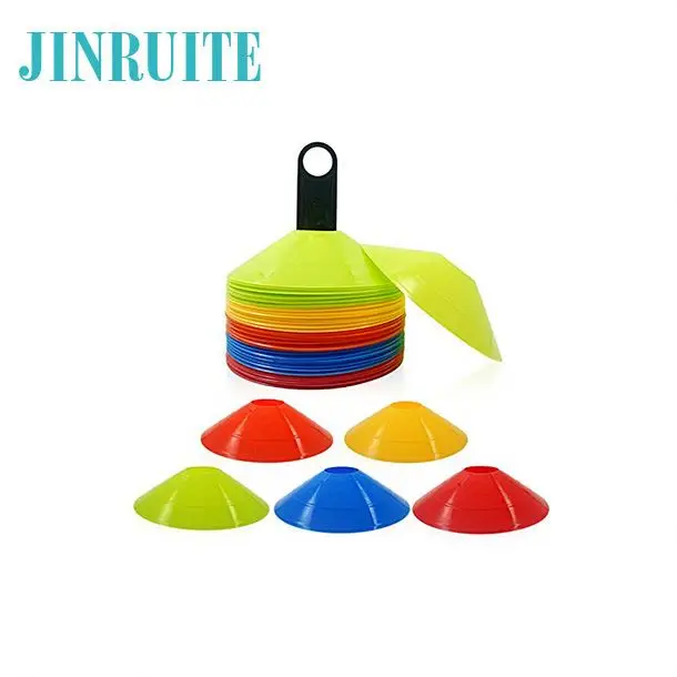 Wholesale Football Equipment Colorful Speed Sports Plastic Soccer Football Cones Training Agility Football Disc Cone Set