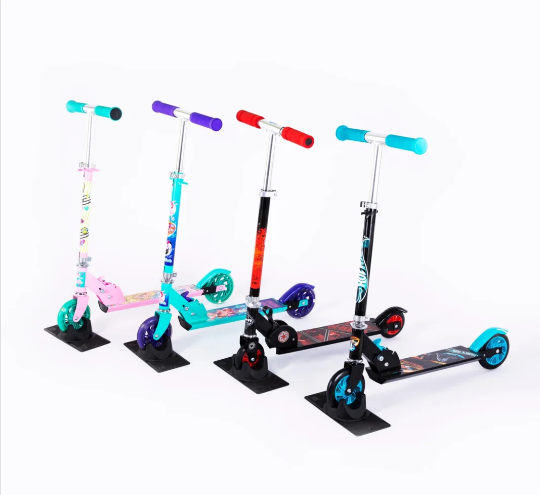 aluminum steel folding 125mm wheel adult kick scooter OEM ODM KIDS SCOOTER foldable scooter for adult