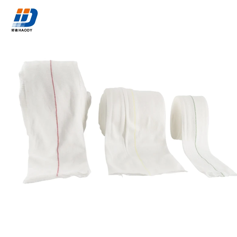 medical bandage non-adhesive cotton tubular bandage roller sterile gauze bandage roll