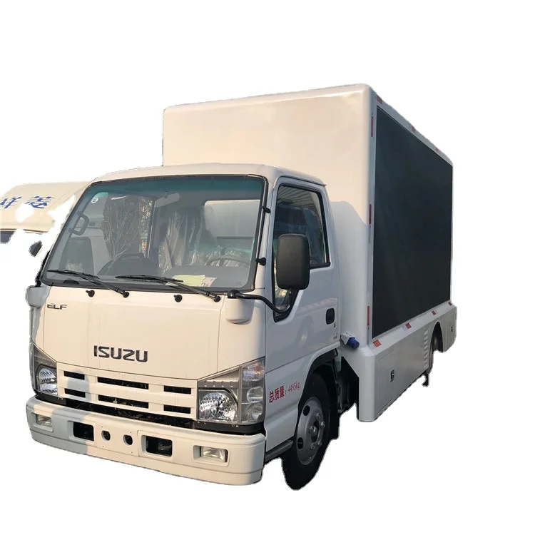Hot Sale ISUZU Diesel Fuel Type P4/P5/P6 LED Display Truck Seamless LED Advertising Truck