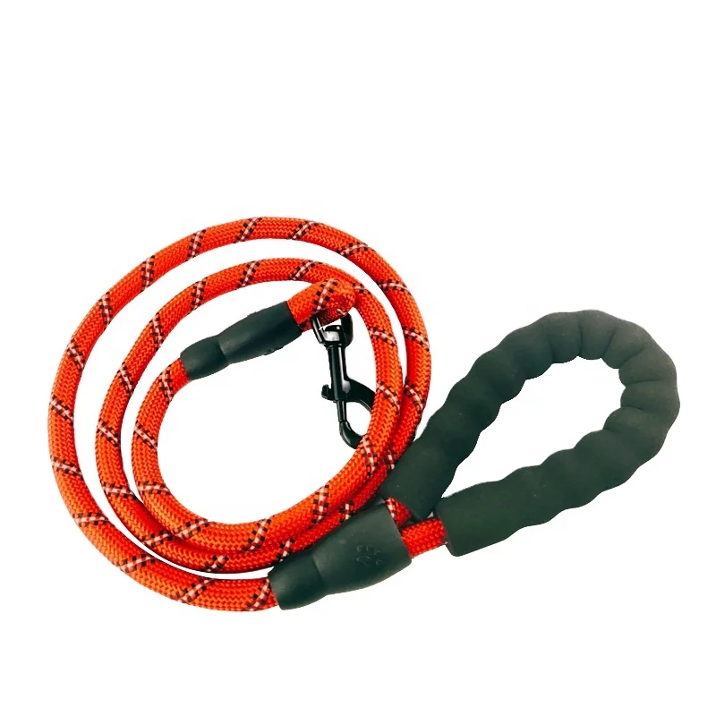 Наружный спасательный высокопрочный Светоотражающий поводок со светоотражающей веревкой для собак