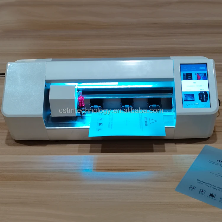 UV Light Film For Phone Dust-Proof Mobile Screen Protector Custom Repaired 3D Curved No Bubble Pet Tpu HD Screen Protective Skin