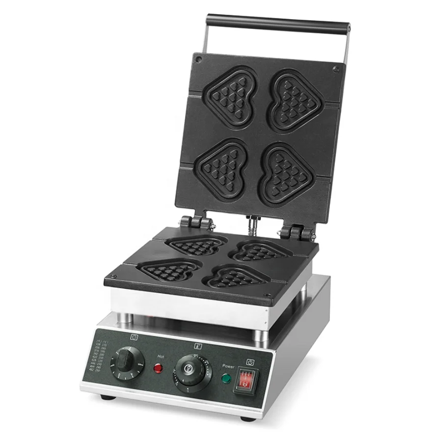 Wholesale 220V Mickey Shapes lolly waffle maker/ waffle stick commercial corn dog machine