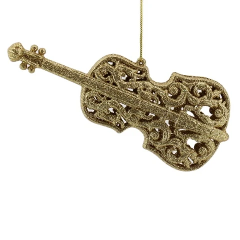 Guitar Miniature Exquisite Plastic Mini Guitar Model Display Decoration Home Coffee Decorative Christmas Tree Ornament