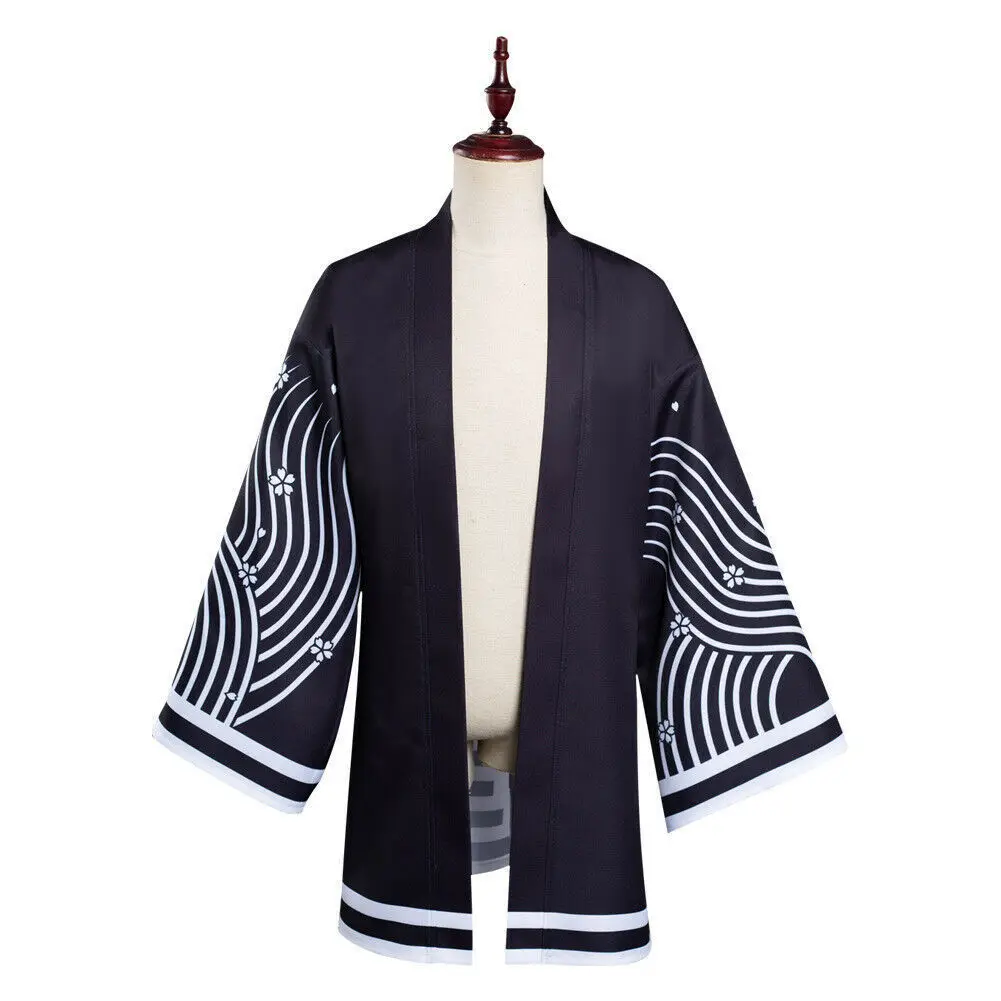 Anime Tokyo Revengers Senju Kawaragi Adult Cloak Cape Haori Outfits Halloween Carnival Suit Cosplay Costume