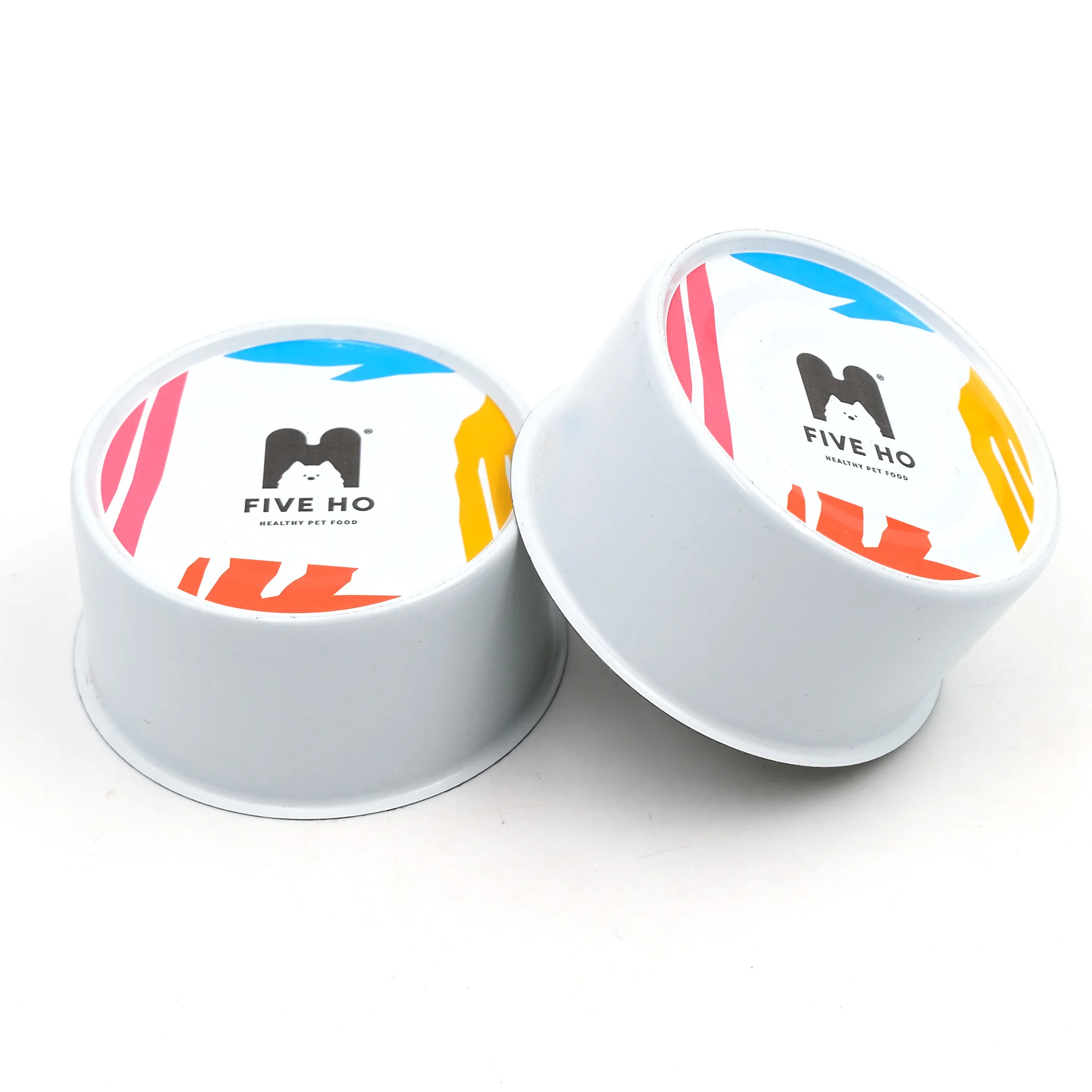 634# 2 Piece Fish Round Tin Can Tinplate Empty Tin Can for Food Packaging Healthy Pet Food