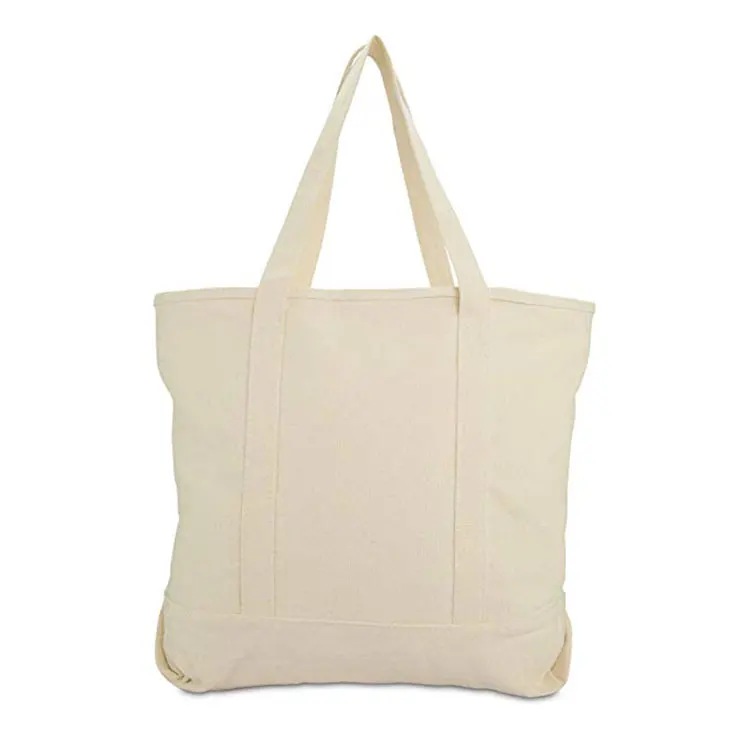 Custom Brand new with logo blank thick canvas tote bag,cotton shopping bag