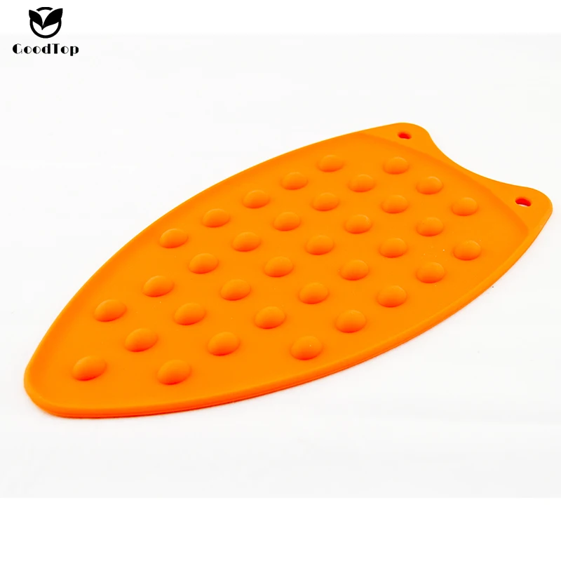 Heat Resistance Silicone Iron Rest Tray Dish Mat Pot Stand Multi Color