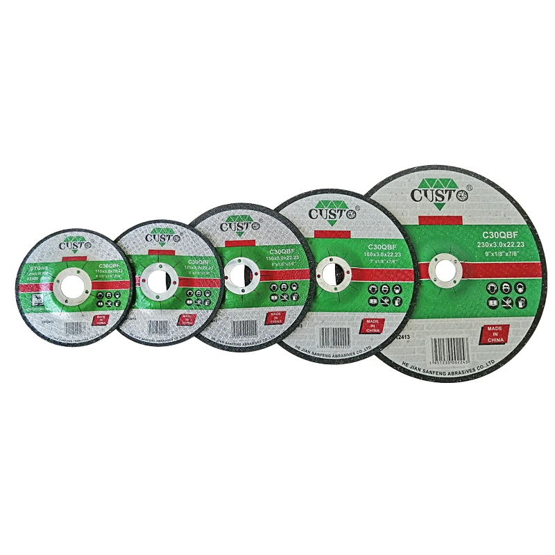 Пользовательский OEM ODM доступный абразивный шлифовальный круг полировальный круг режущий диск для шлифовальных объектов