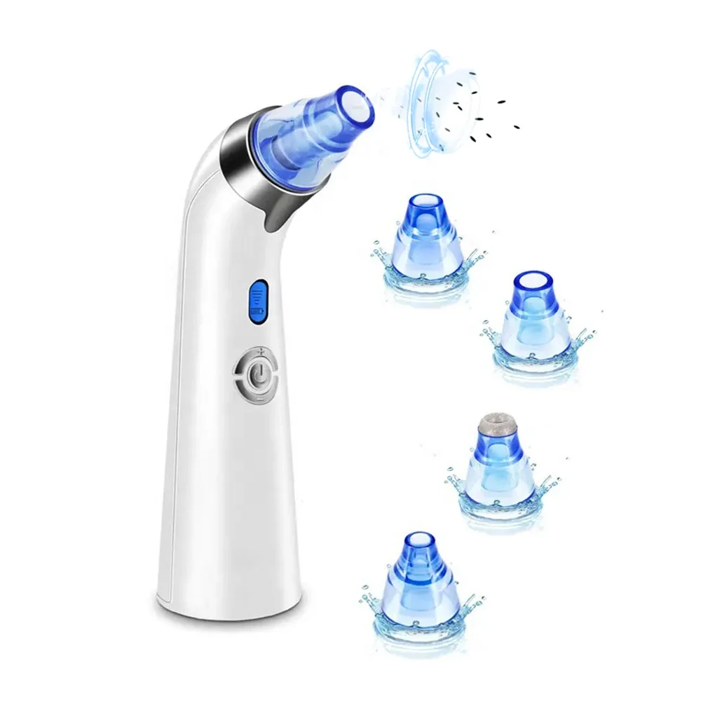 Home beauti personal care products face cleaner electric whitehead blackhead suction acne pimple pore vacuum blackhead remover