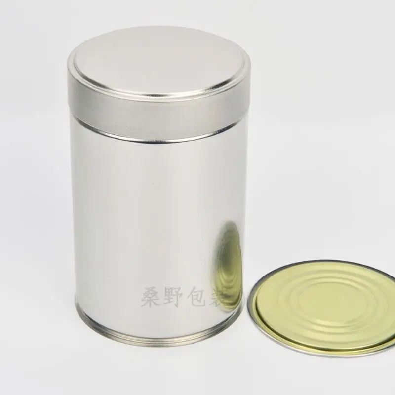 Accept Custom Order Empty Tin Can Metal Tin Can Easy Open Top Cans Be Painted Inside