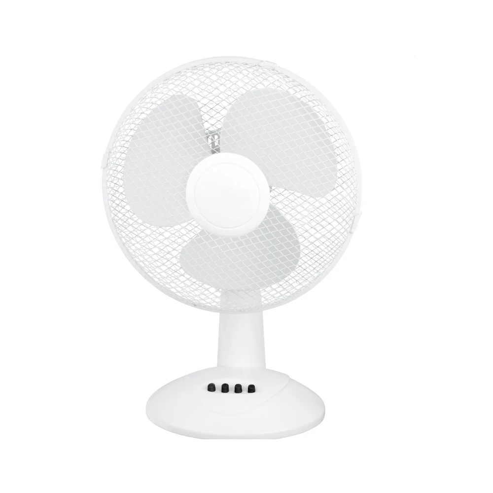 hot 12 inch table fan with oscillation  portable  desk fan 3  speed  steel mesh  cheapest table fan