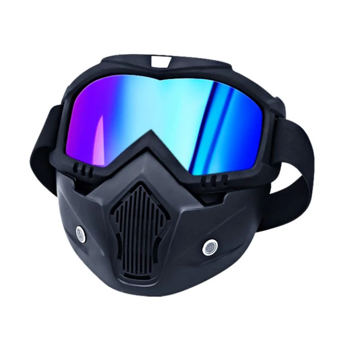Motorcycle cross country helmet Clear Glasses frame goggles Face mask Anti Fog Full Face Goggles motor parts and accessories