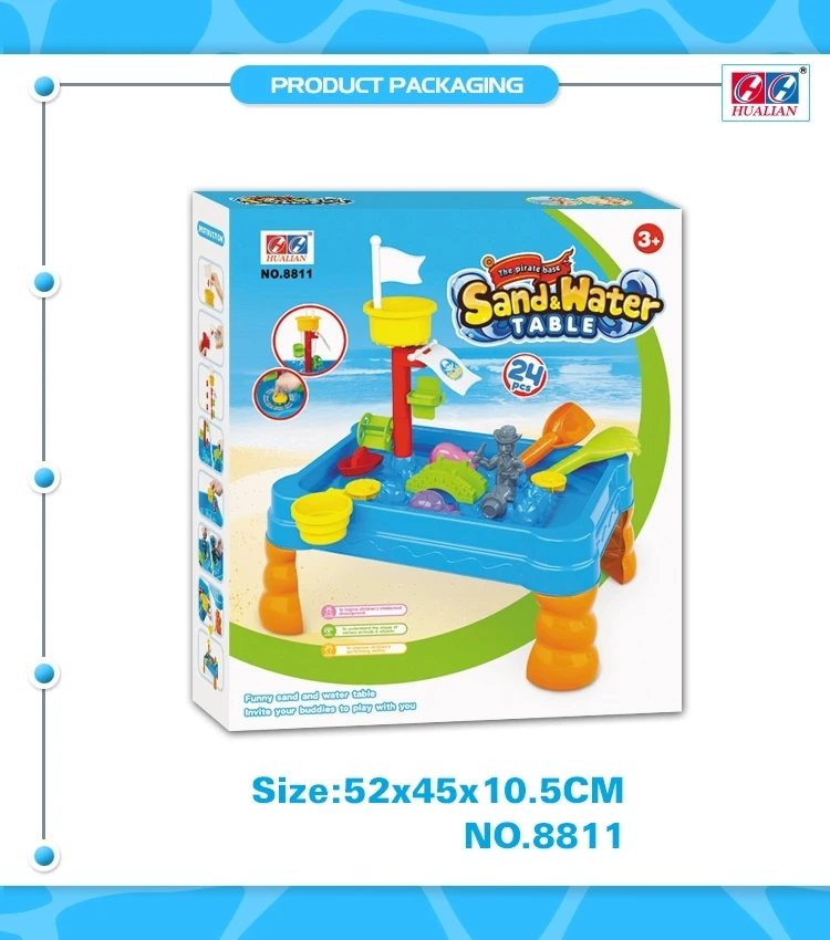 Summer toy sandbox beach sand toys plastic sand and water table for kids
