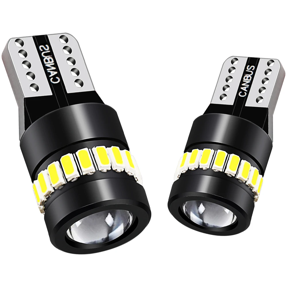 Super Bright 155lm T10 W5w Led 3014 18smd 12v Canbus Auto Bulbs Car Dome Lamp License Plate Light