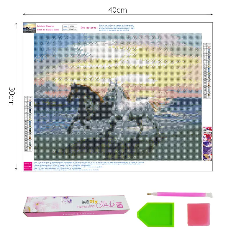  Оптовая продажа Diy 5 D изготавливаемый по методу 