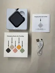 Negative ion Wearable Personal Portable Air Purifier Necklace for Home Bedroom Pet Room ozone generator Car Air Cleaner