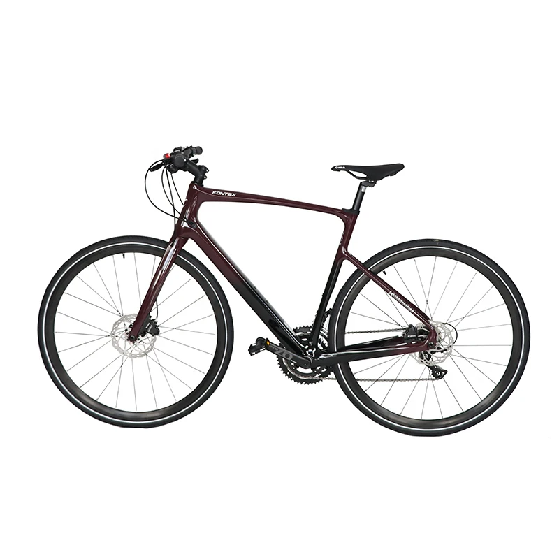 KONTAX Super Light Full Toray T700 Wholesale Road Cycle Carbon Fiber OEM 18 SP Carbon Bicycle Road Bike