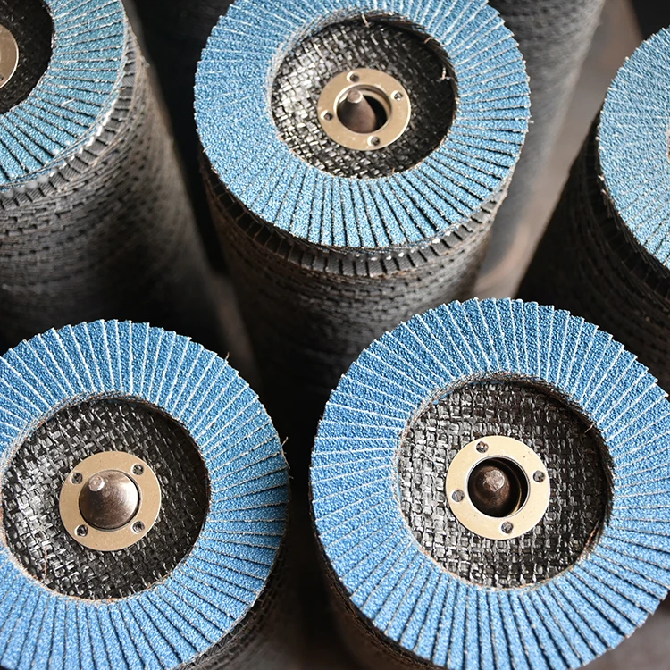 4 Inch Abrasive Flap Disc 100mm Zirconia Disk Flap Grit 80 Sanding Disc Polish Disc for Steel/Metal/Iron