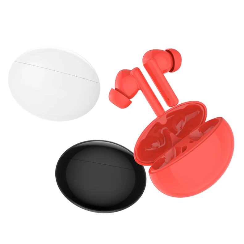 COOYEE Patent W4 Bluetooth Earphone Small and Round Charging Case Leisure Sports Headphones, 8MM Composite Membrane Bass