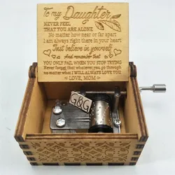 Фабричная поставка, оптовая продажа, деревянная миниатюрная Музыкальная шкатулка