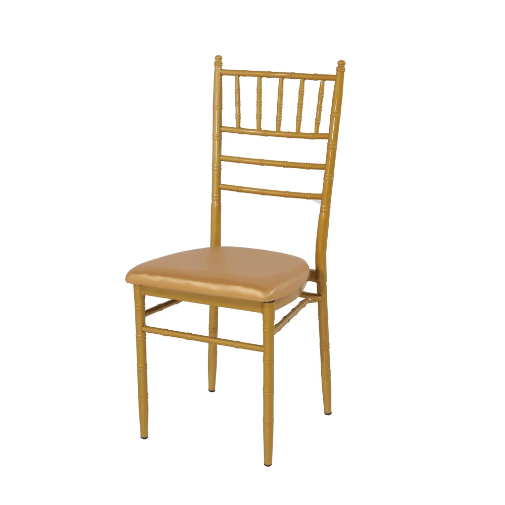 banquet  party used stackable weeding dinning luxury gold chiavari hotel chair for events
